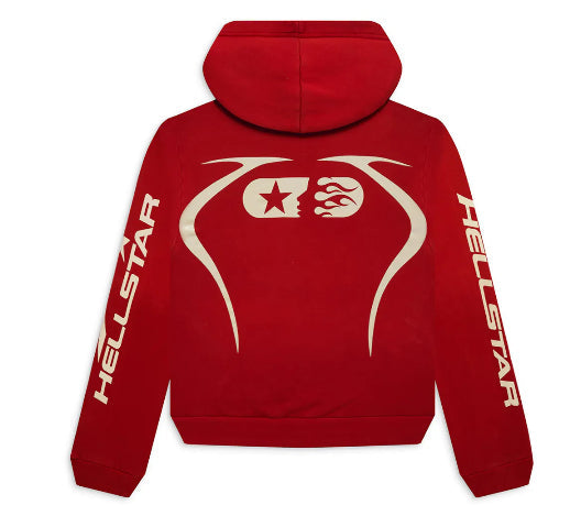 Hellstar Warm-Up Hoodie Red