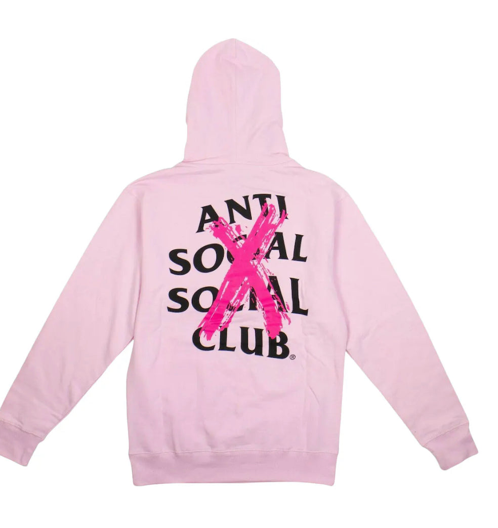 Anti Social Social Club Hoodie Canceled Pink