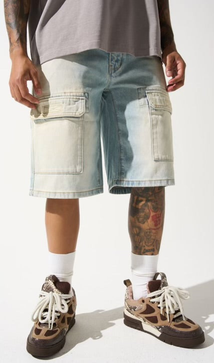 “Del Mar” Serenede Denim Shorts