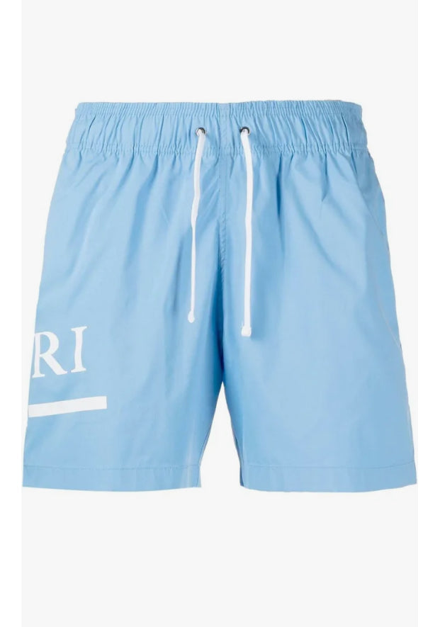 AMIRI Swim Trunks (Light Blue)