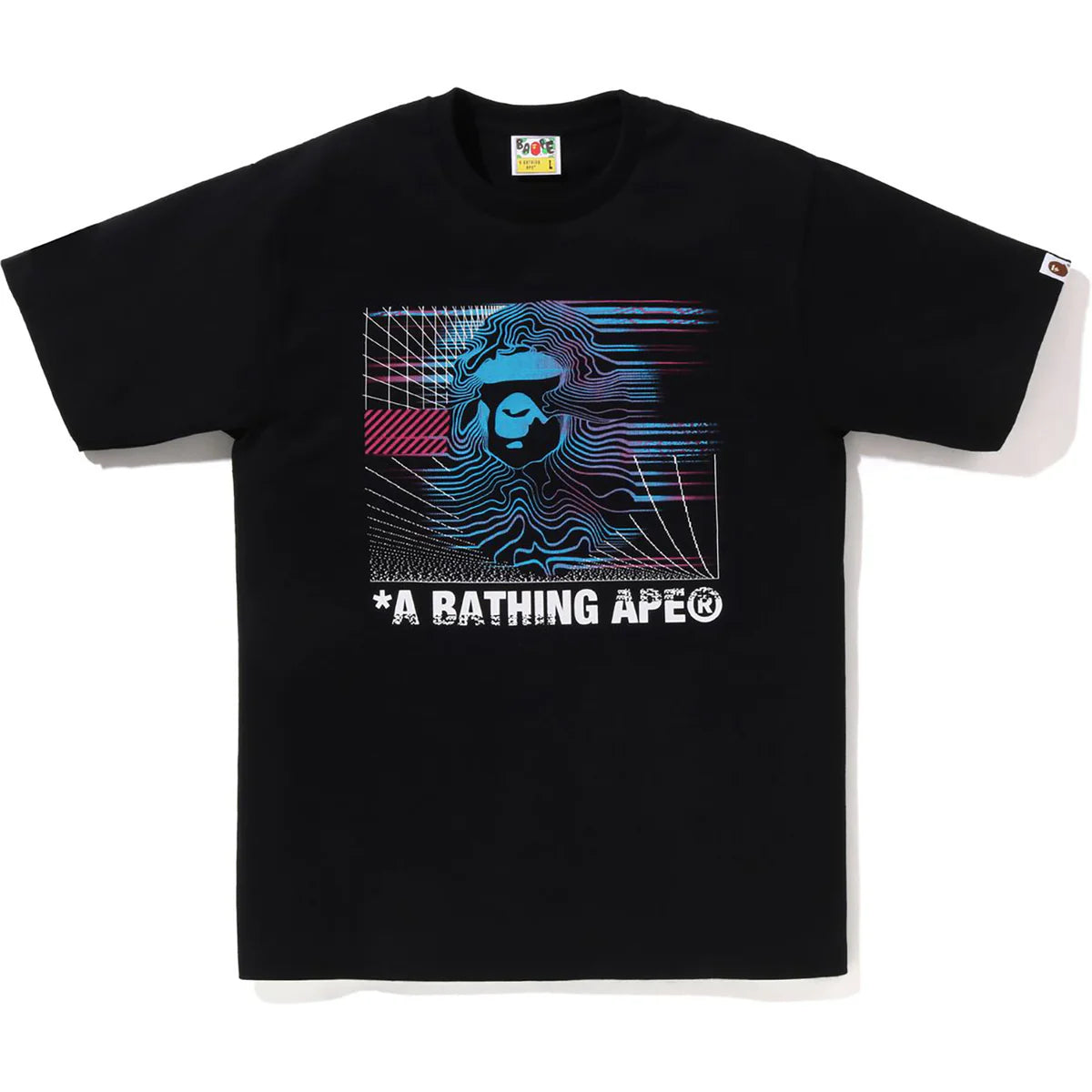 Bape Holographic Tee Black