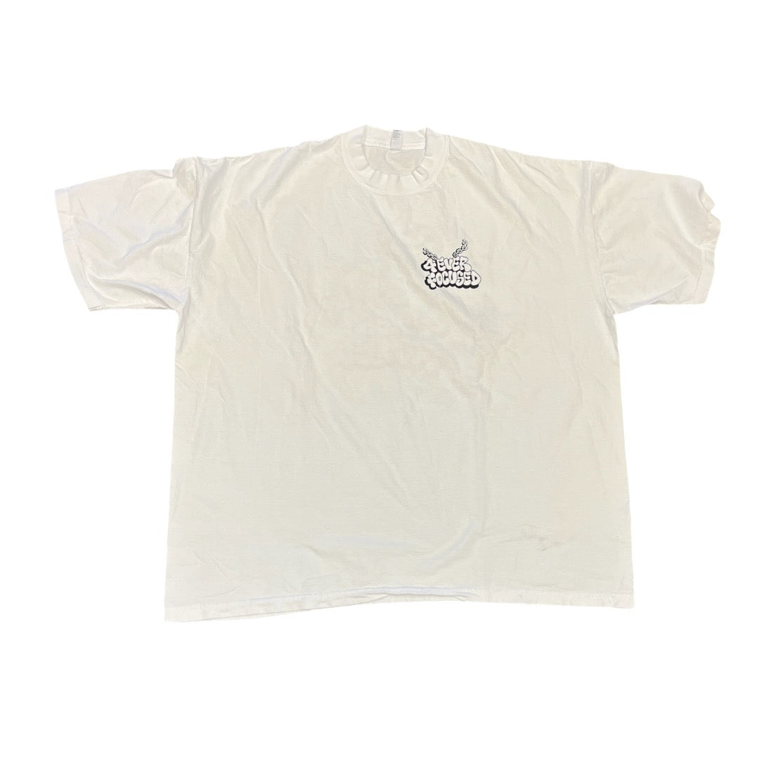 4EF Chain Break Tee White