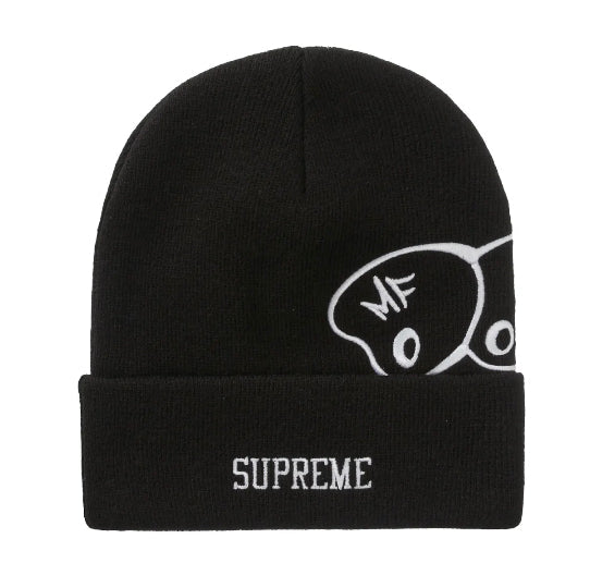 Supreme New Era MF DOOM Beanie Black