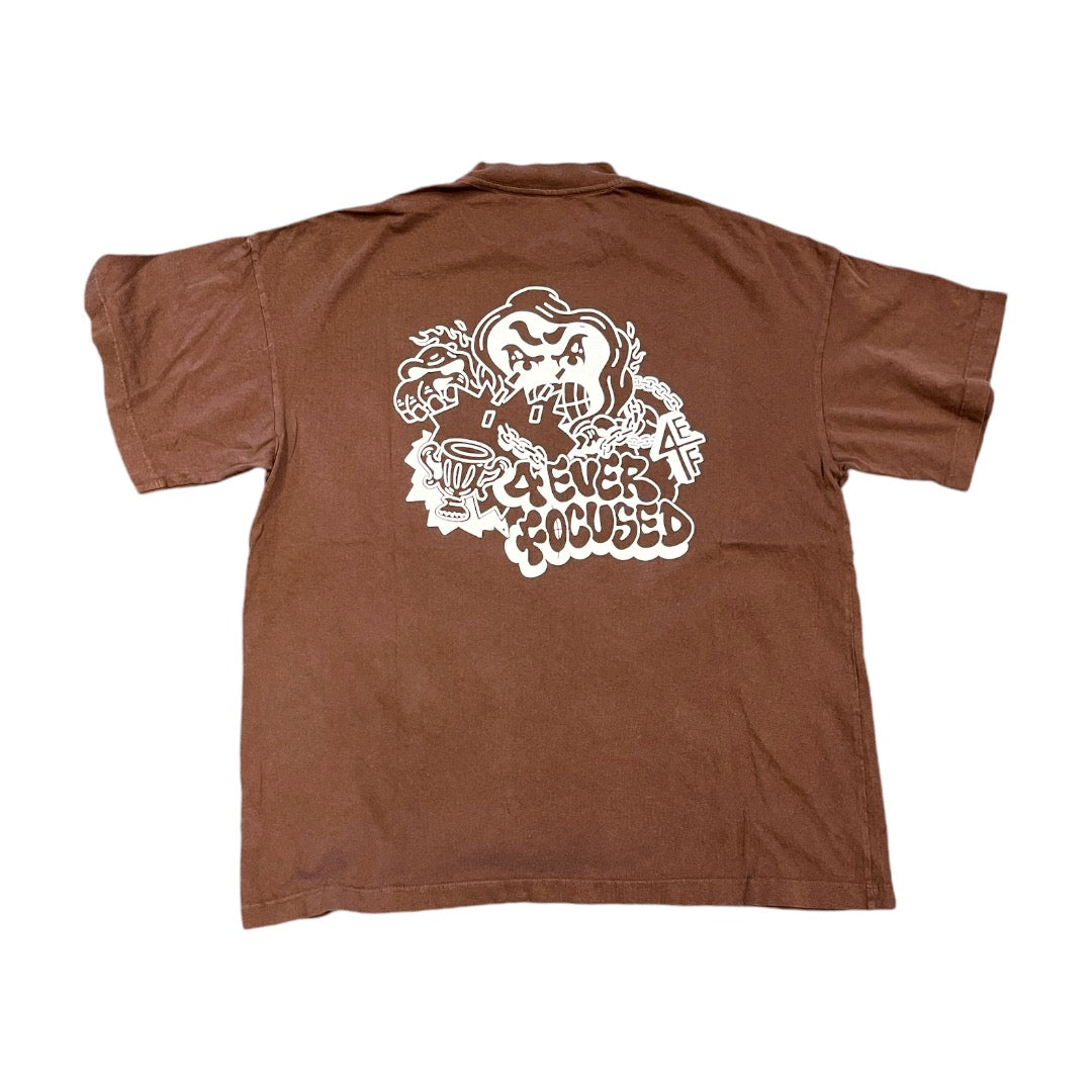 4EF Chain Break Tee Brown