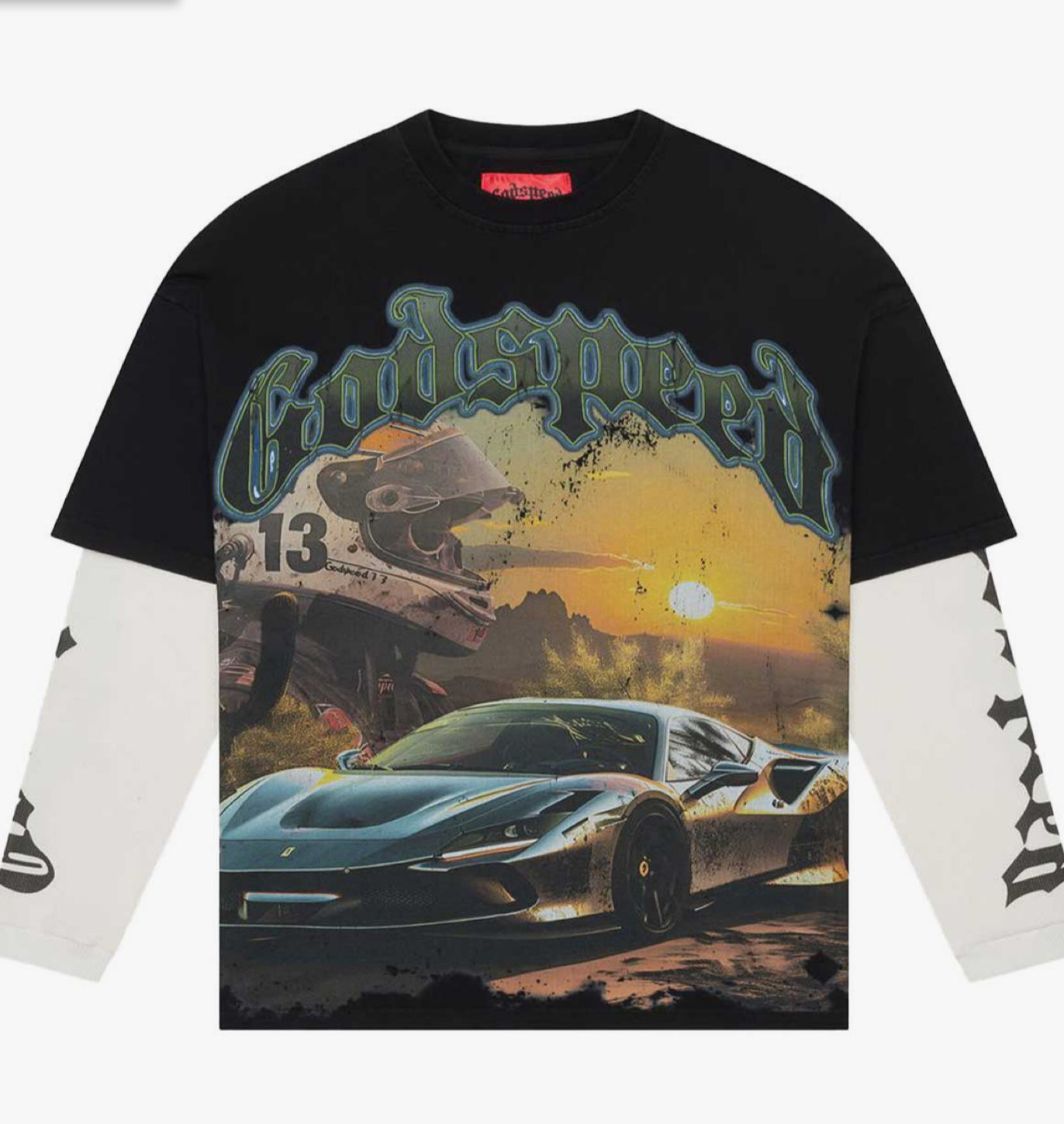 Godspeed Sunset Drift Layered Thermal - Black