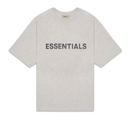 Essentials SS20 T-Shirt Heather Oatmeal