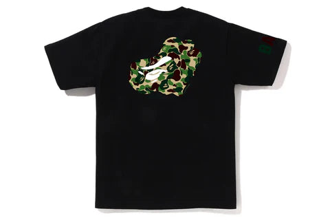 Bape Tee ABC Camo Mini Head Black