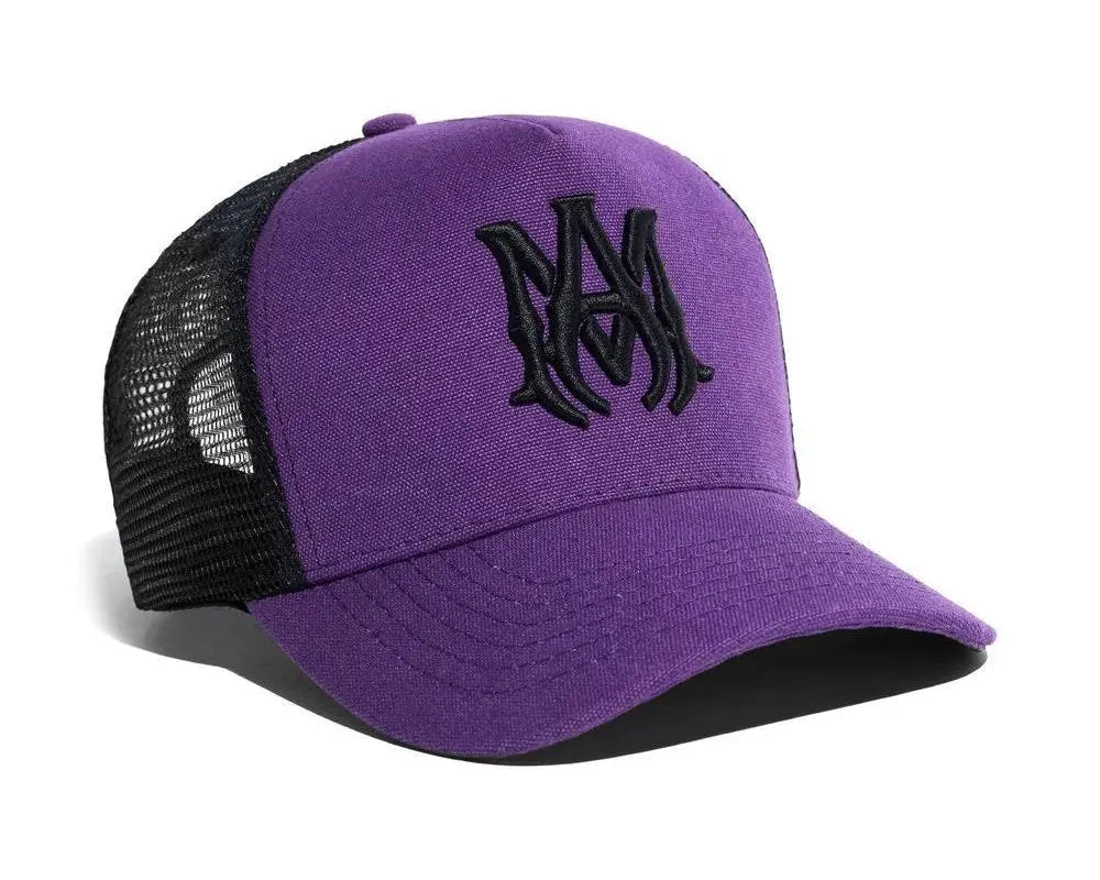 Amiri AM Trucker Hat Purple