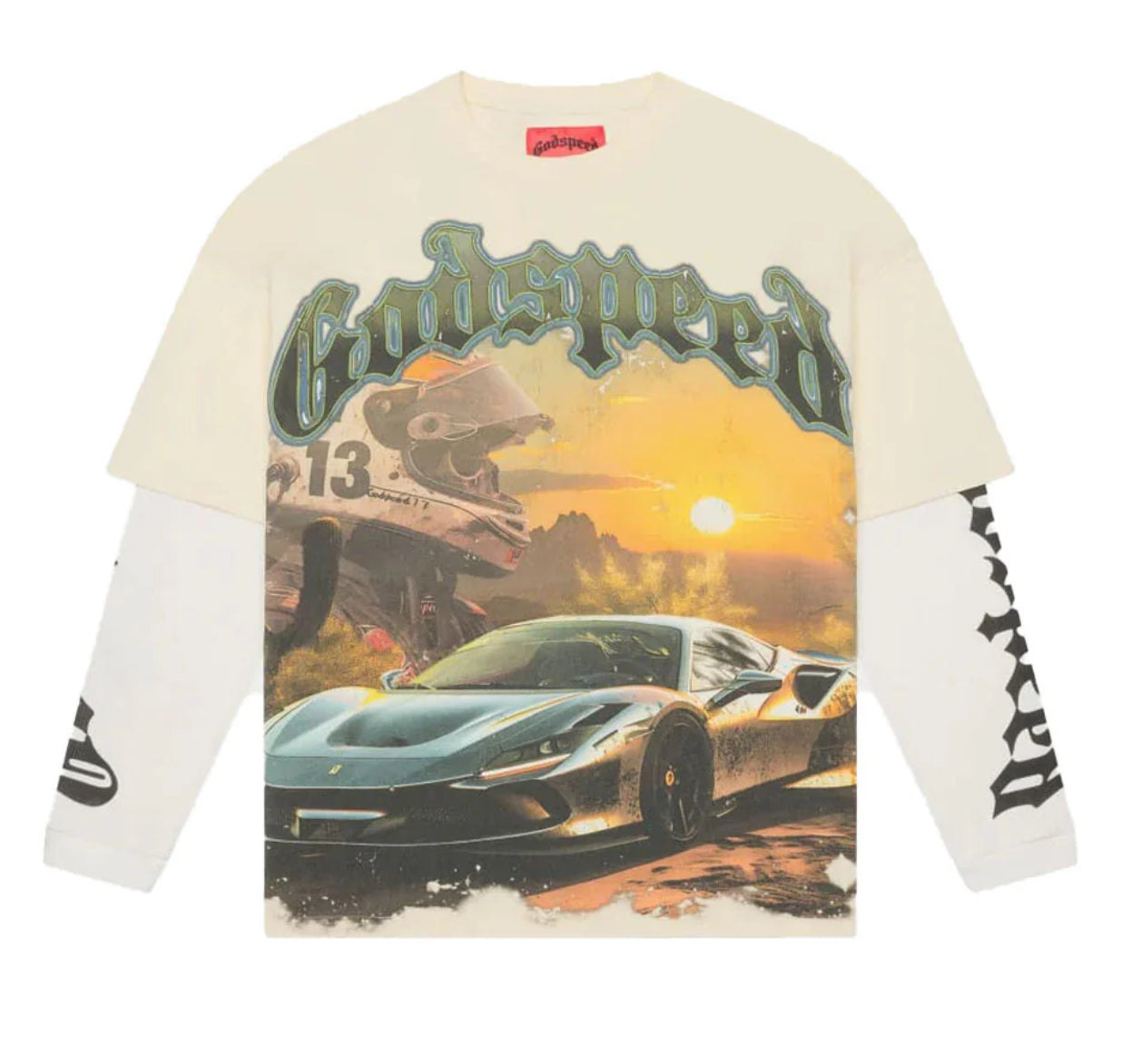Godspeed Sunset Drift Layered Thermal Bone