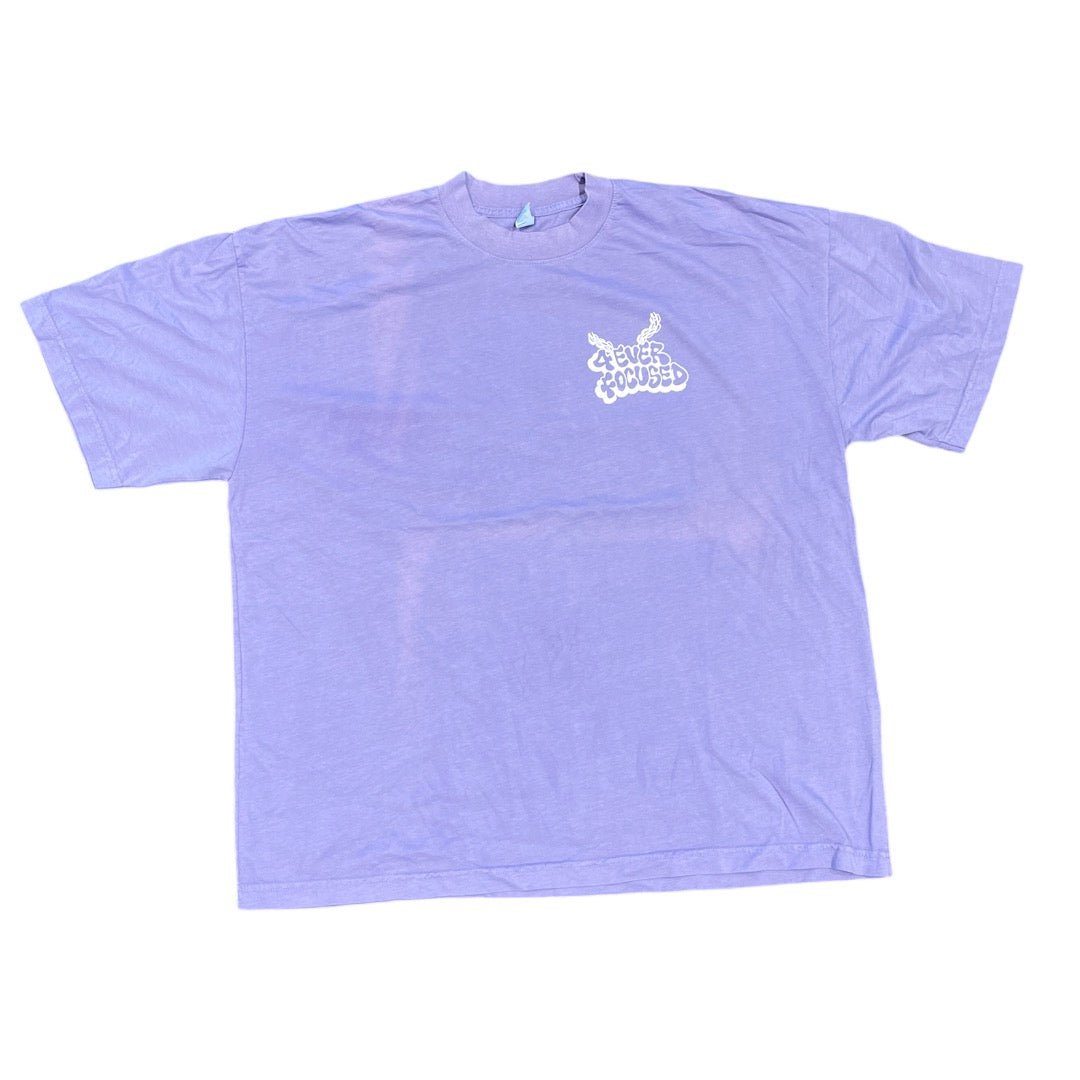 4EF Chain Break Tee Purple Lavender