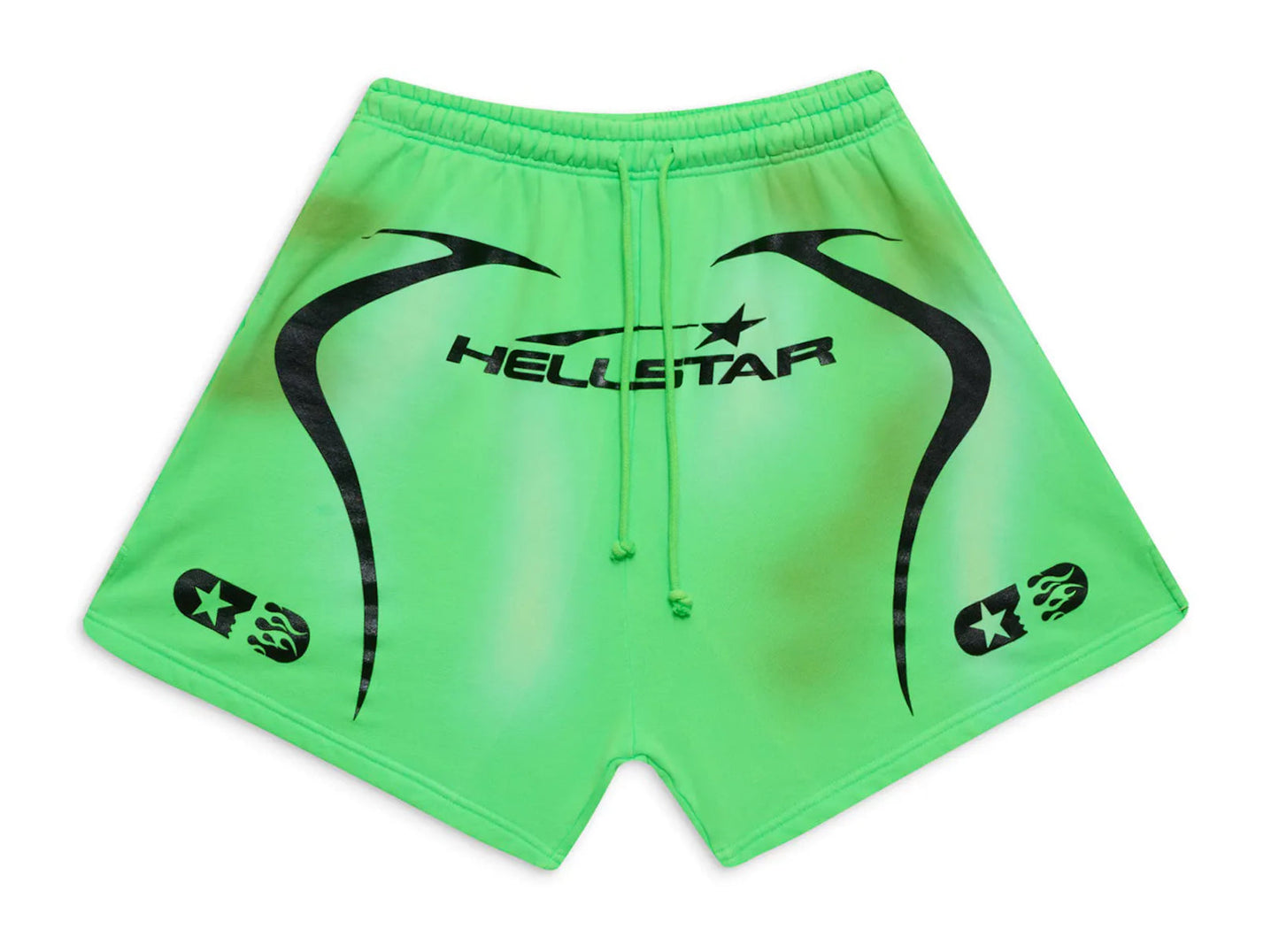Hellstar Warm Up Shorts (Neon Green)