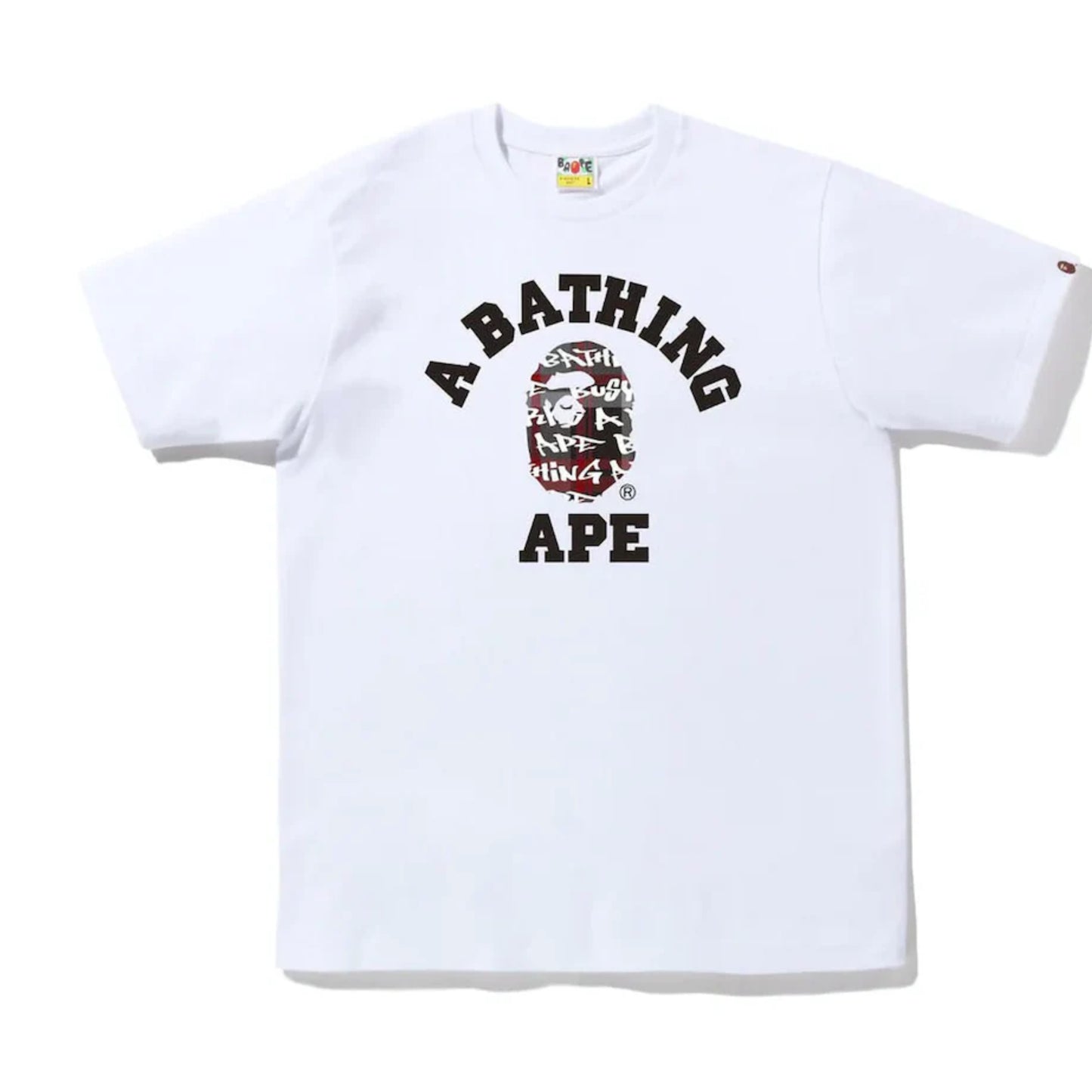 Bape Baby Graffiti Tee White