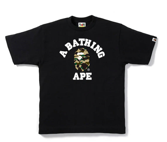 Bape 1st College Camo Tee S/S