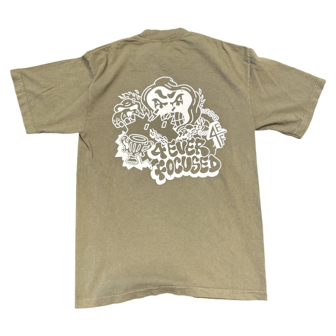 4EF Chain Break Tee Army Green