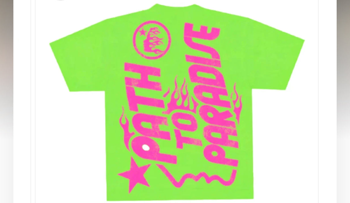 Hellstar Capsule 9 T-Shirt Emblem Slime Green