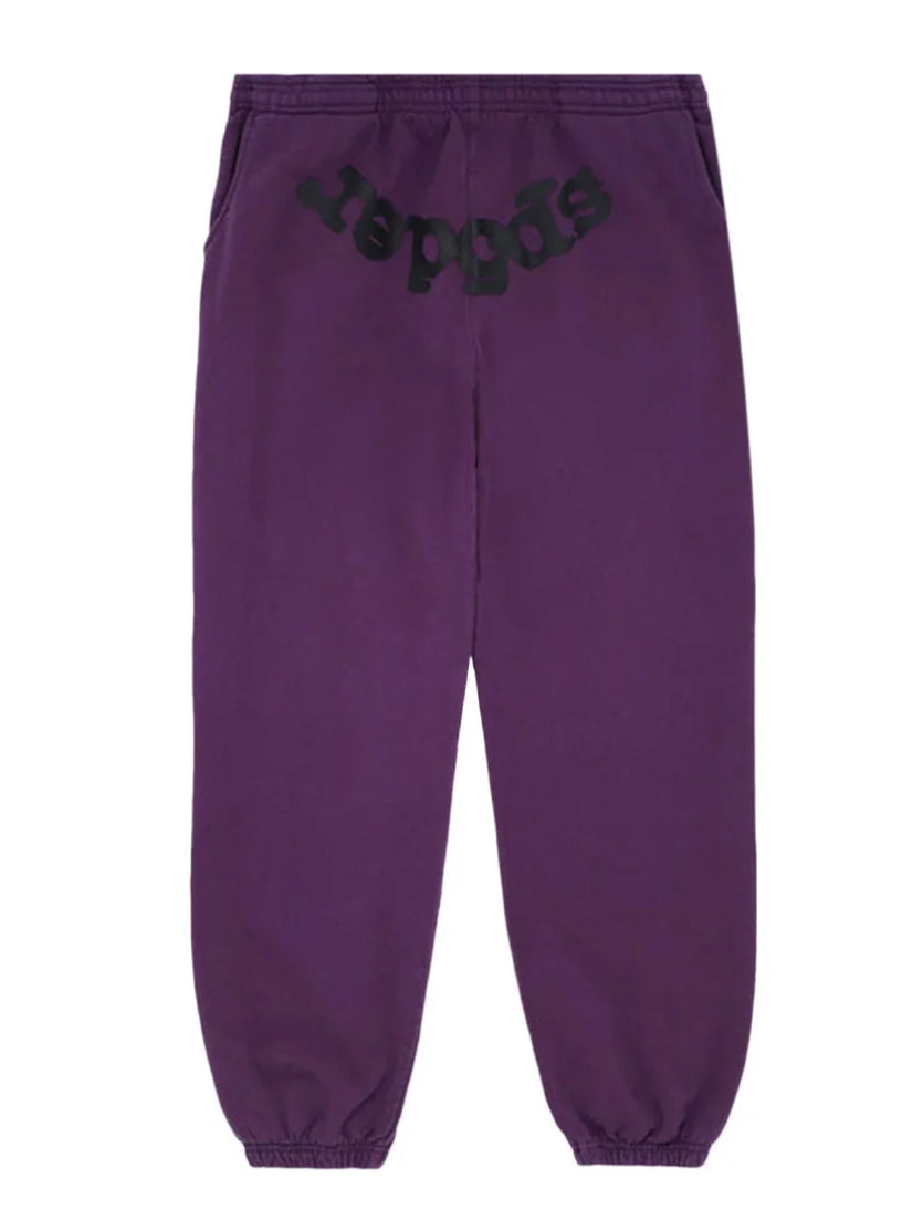 Sp5der Worldwide Sweatpants Purple