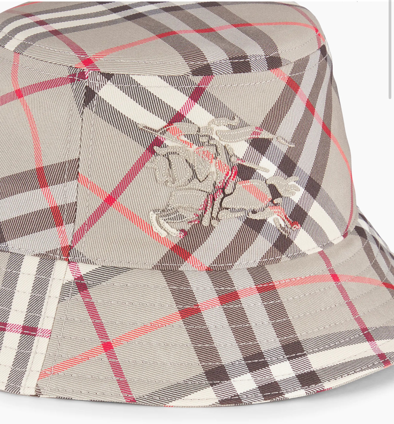 Burberry Bucket Hat Grey check EKD