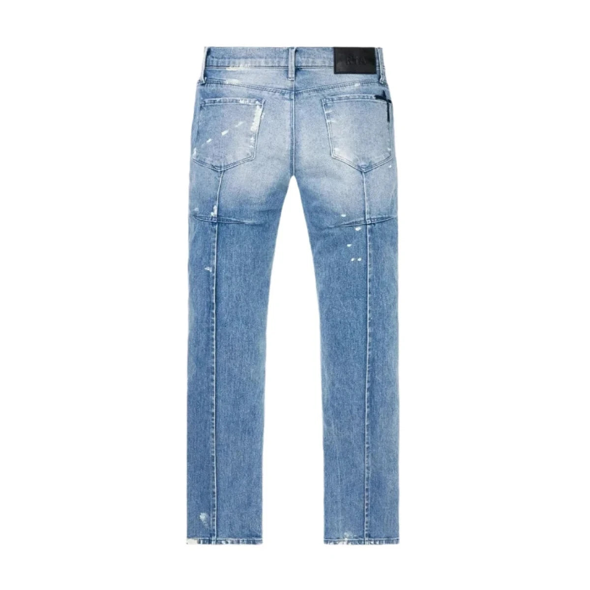 RTA Clayton Jeans Distressed White Paint