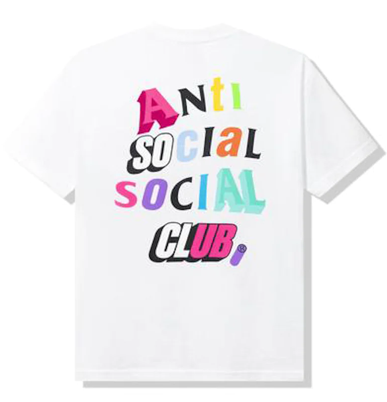Anti Social Social Club Tee Real Me White