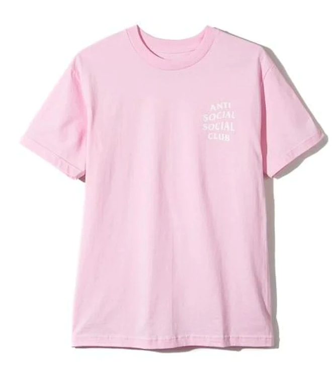 Anti Social Social Club Tee Kkoch Pink