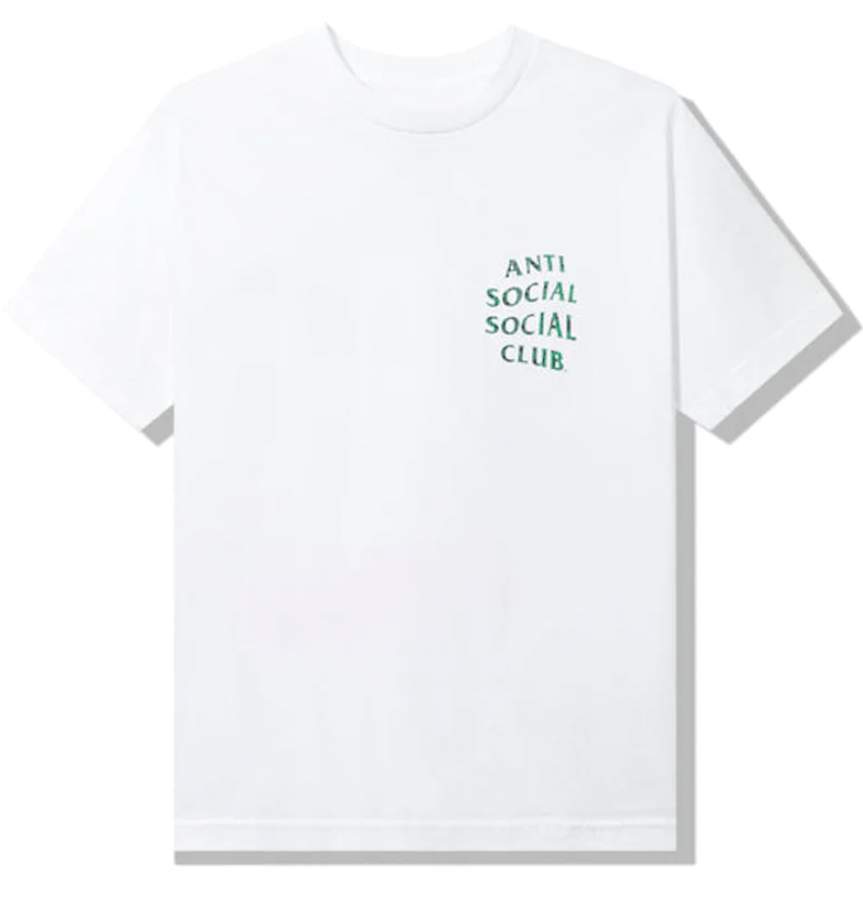 Anti Social Social Club Tee Glitch White