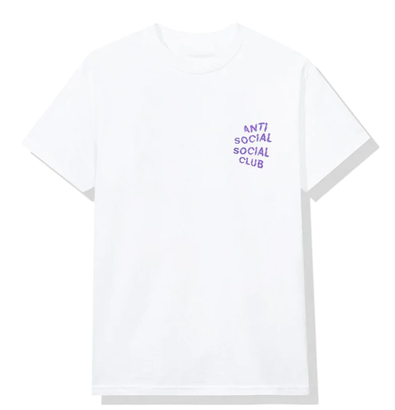 Anti Social Social Club Tee Manic White