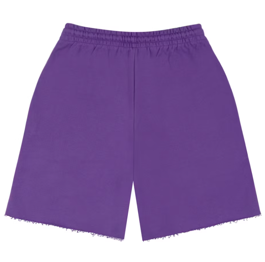Denim Tears Denim University Sweat Shorts Purple