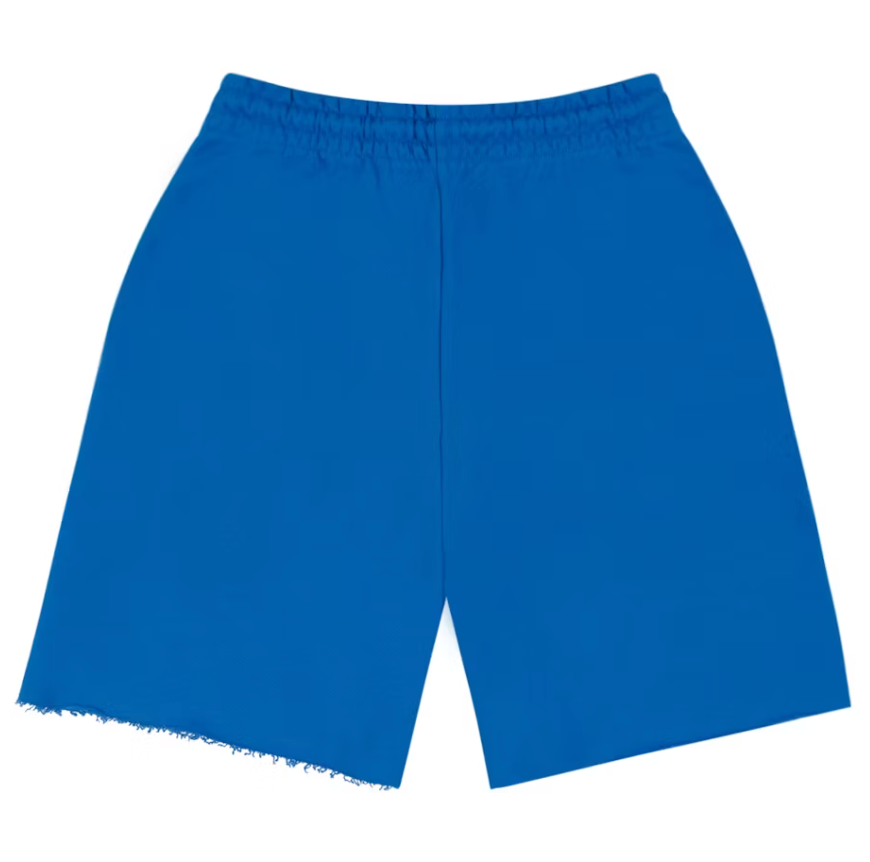 Denim Tears Denim University Sweat Shorts Royal Blue