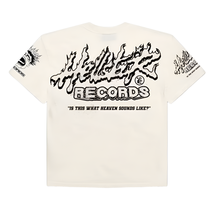 Hellstar Studios Records T-Shirt White