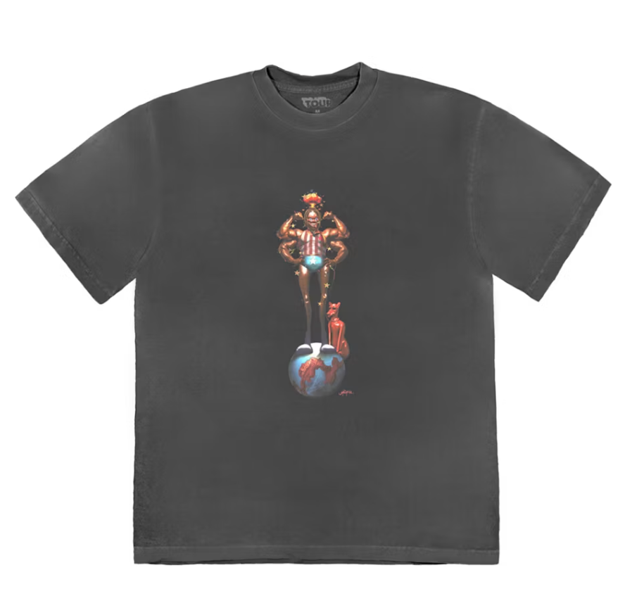 Travis Scott Utopia Is In Miami Circus Maximus Tee Black