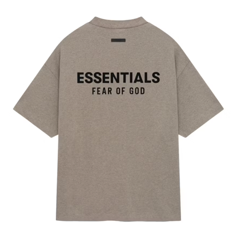 Essentials Jersey Crewneck T-Shirt Heather Gray