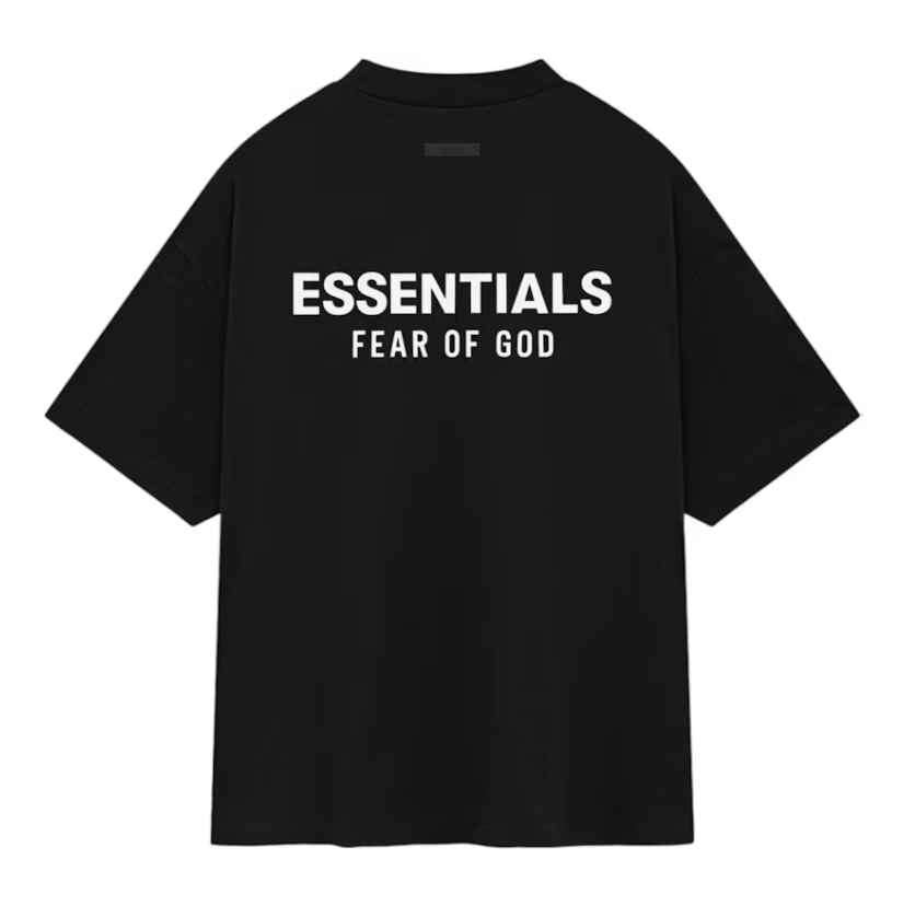 Essentials Jersey Crewneck T-Shirt Black