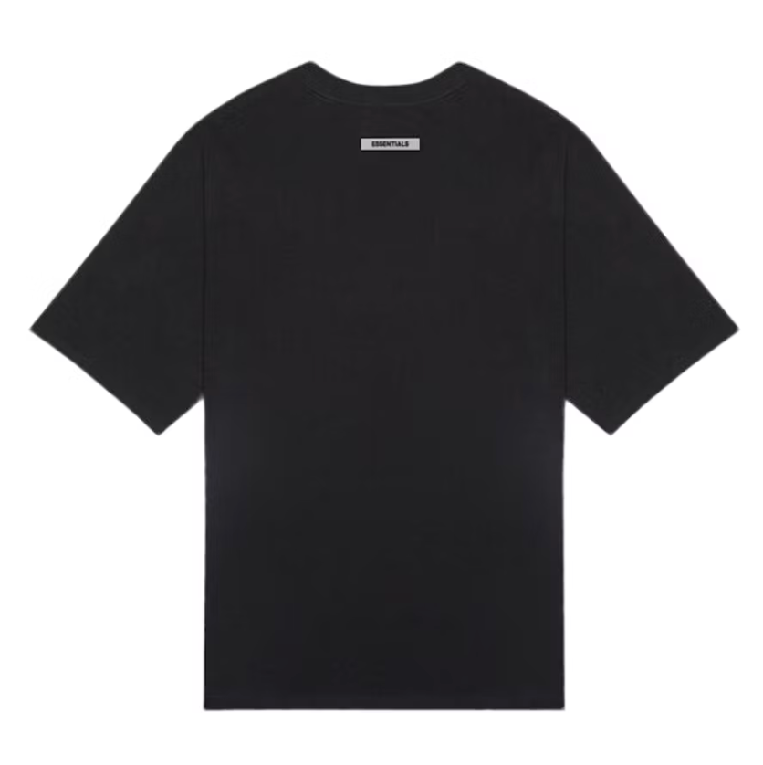 Essentials Boxy T-Shirt Applique Logo Dark Slate