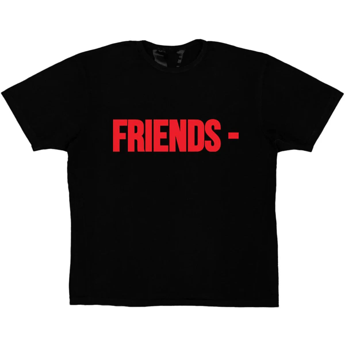 Vlone Friends T-Shirt  Black Red