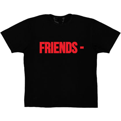 Vlone Friends T-Shirt  Black Red