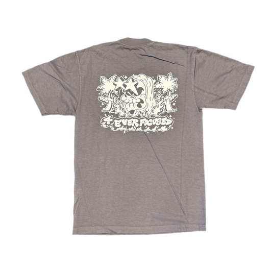 4EF Star Island Tee Grey
