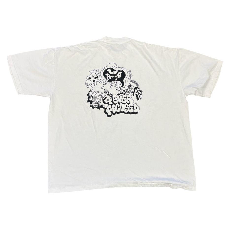 4EF Chain Break Tee White