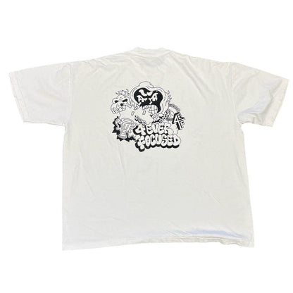 4EF Chain Break Tee White