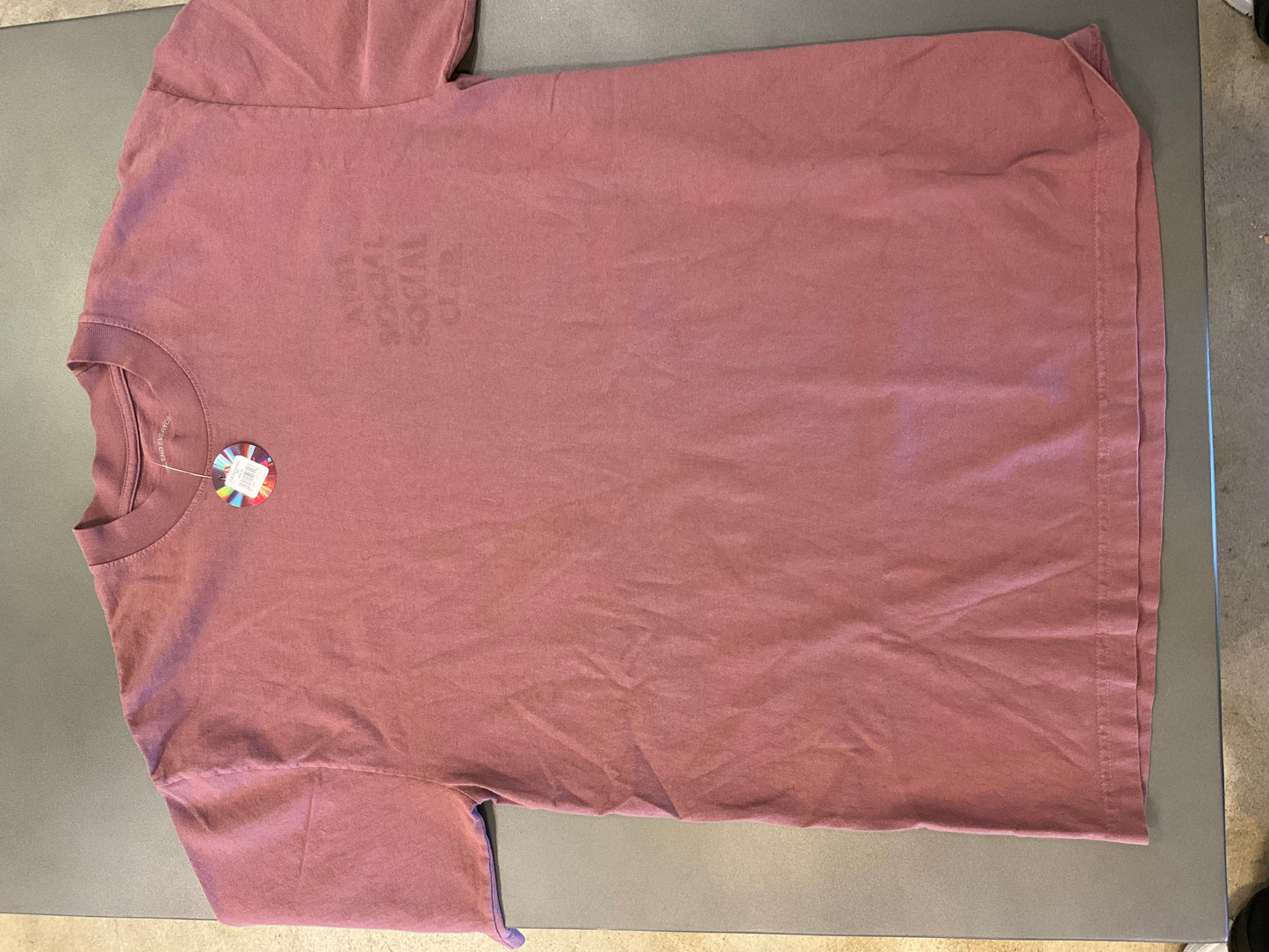 Anti Social Social Club Dusty Pink Tee