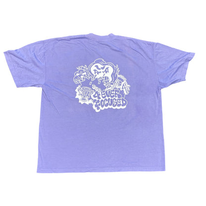 4EF Chain Break Tee Purple Lavender