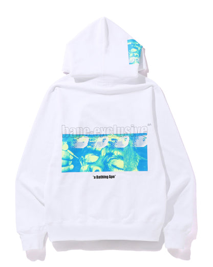 Bape Pullover Bape Exclusive White