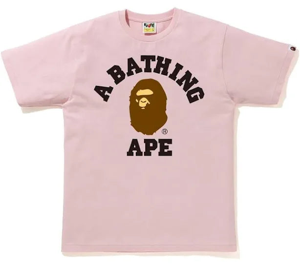 Bape Light Pink Tee