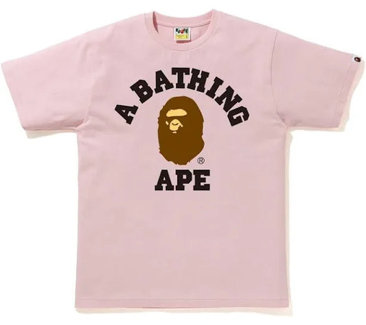 Bape Light Pink Tee