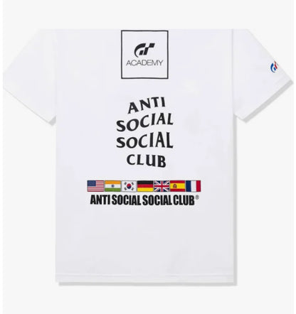 Anti Social Social Club Academy Shirt White