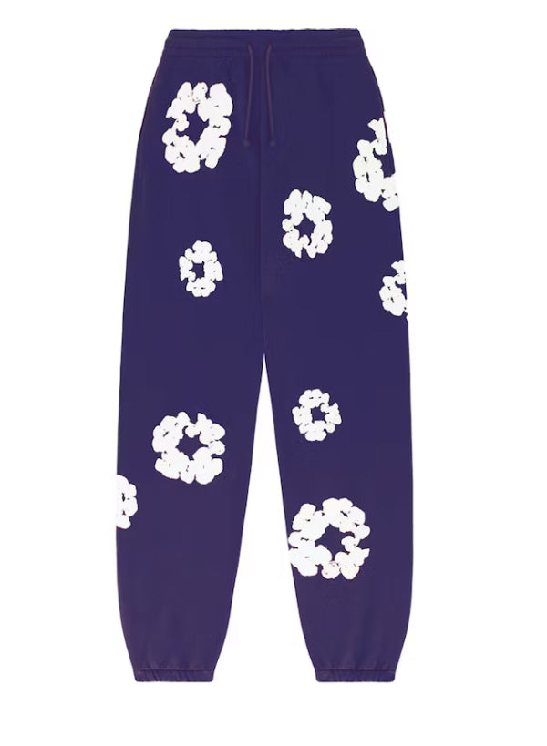 Denim Tears Cotton Wreath Sweatpants Purple