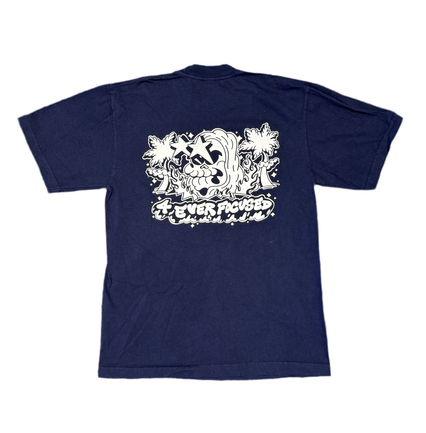 4EF Star Island Tee Navy