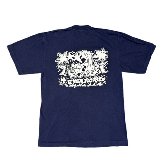 4EF Star Island Tee Navy