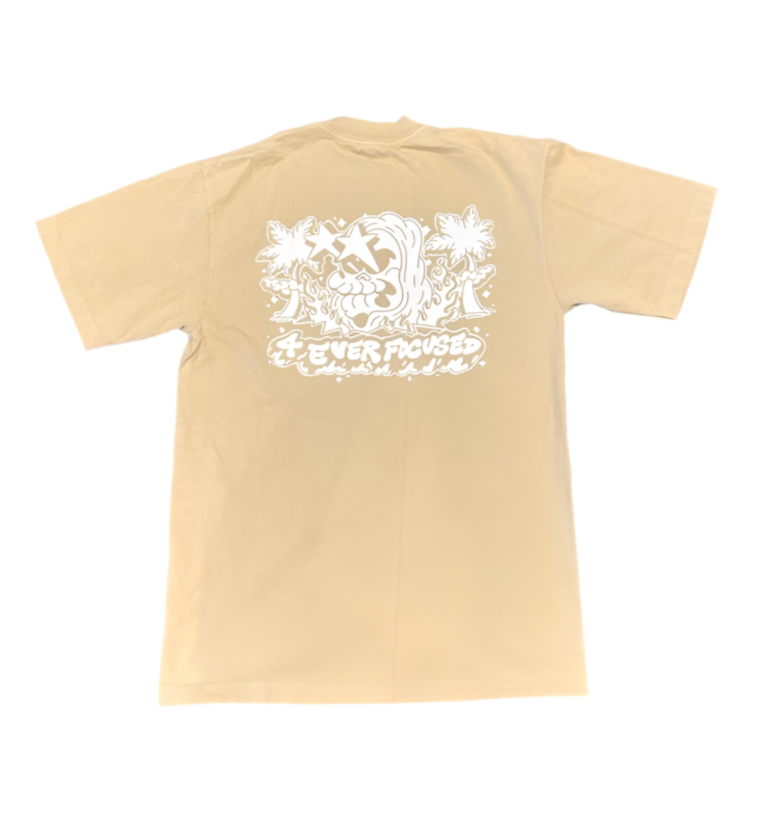 4EF Star Island Tee Eggshell
