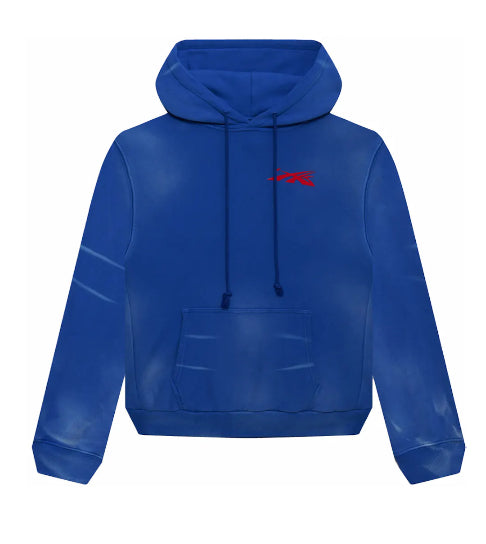 Hellstar Gel Sports Hoodie Blue