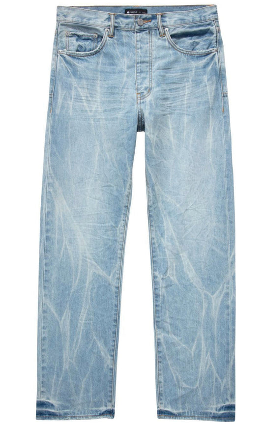 Purple Denim Acid Wash Relaxed